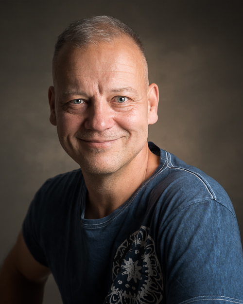 Michal Hartman při focení s dcerou Alžbětkou